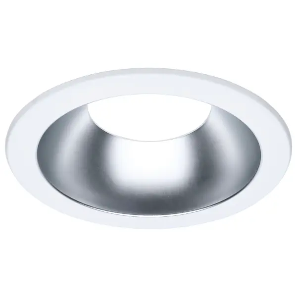 Round Trim for CDL Remote Driver - 8-inch - Matte Clear/White