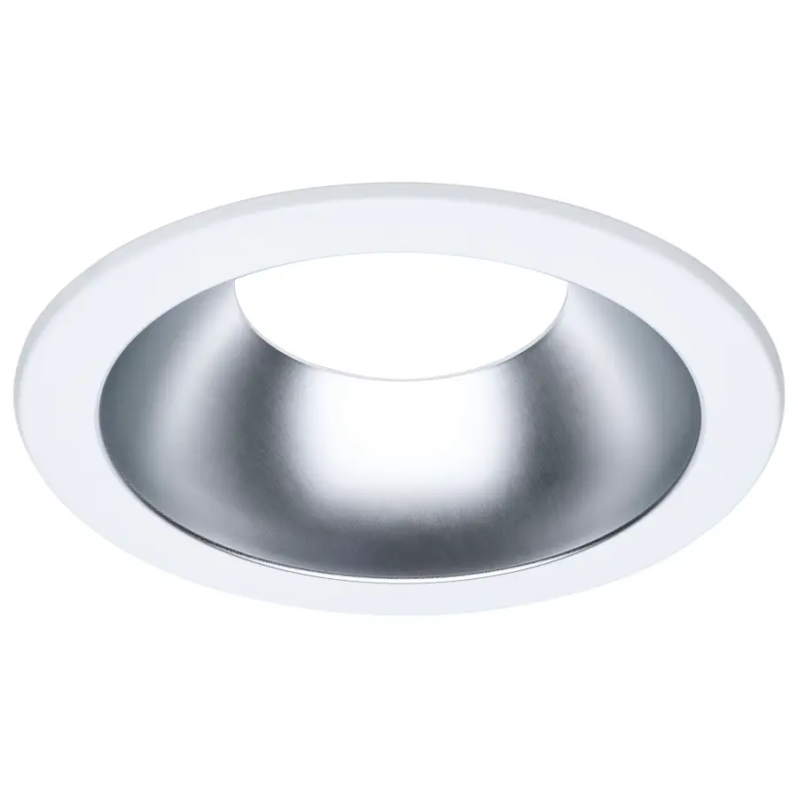 Round Trim for CDL Remote Driver - 8-inch - Matte Clear/White