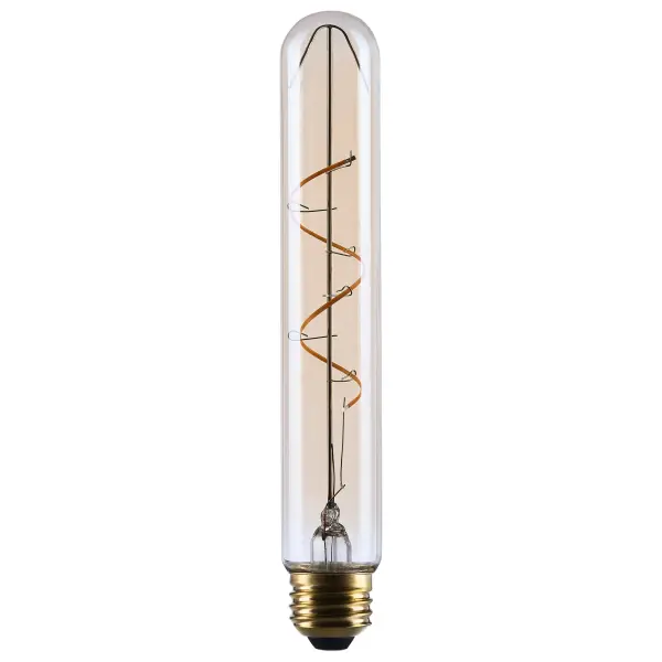 3.5 Watt T9 LED - 2000K CCT - Medium Base - Clear Glass - Amber Coil Filament - Dimmable - 120 Volt