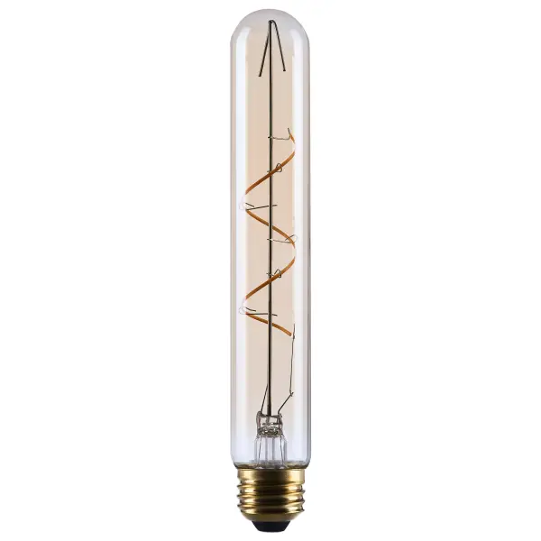 5.5 Watt T9 LED - 2000K CCT - Medium Base - Clear Glass - Amber Coil Filament - Dimmable - 120 Volt