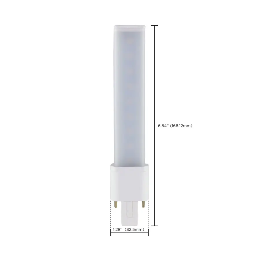 4.5 Watt LED PL 2-PIN - 2700K - 450 Lumens - G23 base - 50000 Average rated hours - 360 deg. Beam Angle - 120-277 Volt - Type B - Ballast Bypass - Image 11