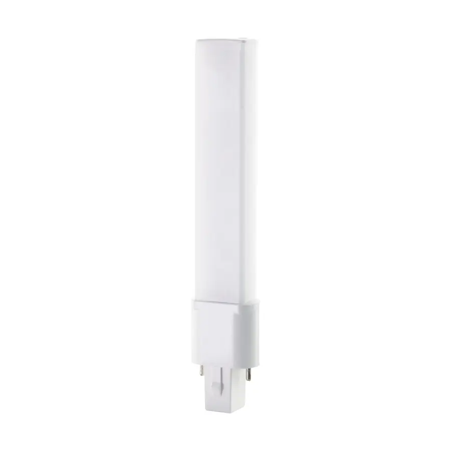 4.5 Watt LED PL 2-PIN - 3500K - 450 Lumens - G23 base - 50000 Average rated hours - 360 deg. Beam Angle - 120-277 Volt - Type B - Ballast Bypass - Image 1