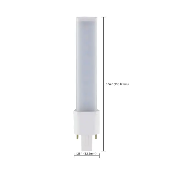 4.5 Watt LED PL 2-PIN - 5000K - 450 Lumens - G23 base - 50000 Average rated hours - 360 deg. Beam Angle - 120-277 Volt - Type B - Ballast Bypass - Image 11