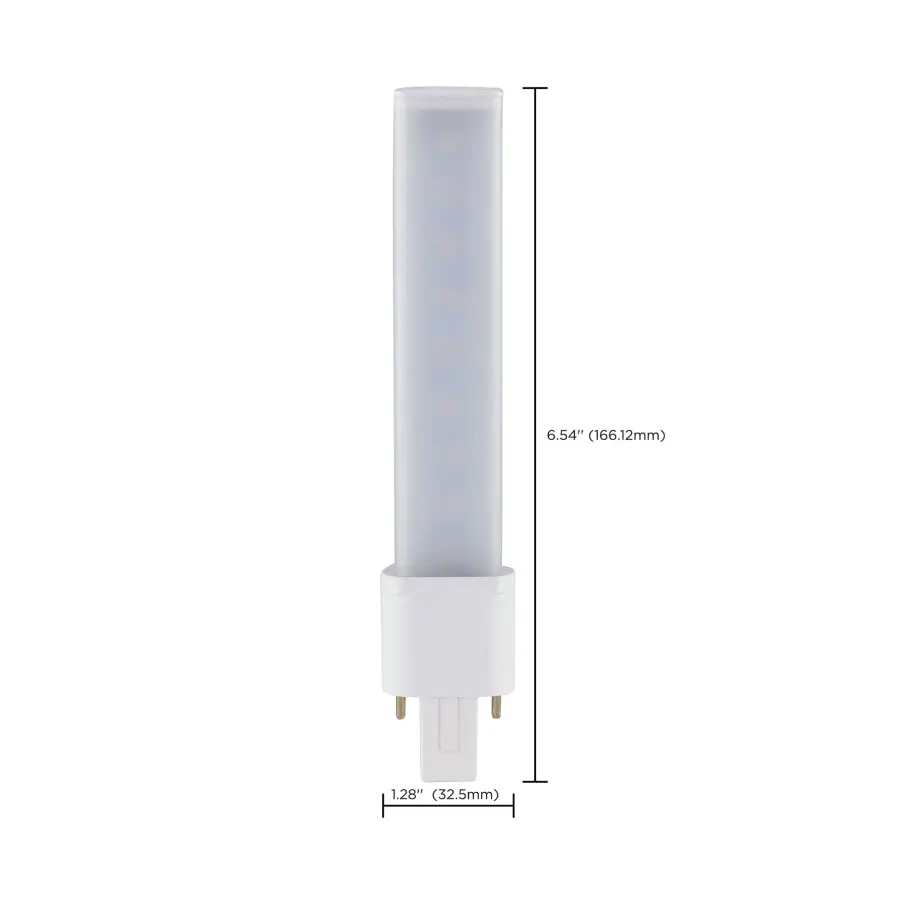 4.5 Watt LED PL 2-PIN - 5000K - 450 Lumens - G23 base - 50000 Average rated hours - 360 deg. Beam Angle - 120-277 Volt - Type B - Ballast Bypass - Image 11