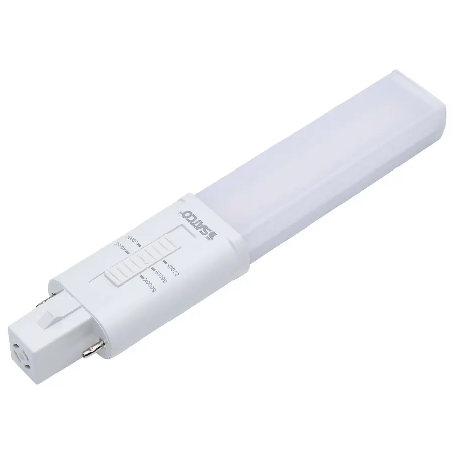 4.5 Watt LED PL 2-PIN - G23 Base - 27K/30K/35K/40K/50K CCT Selectable - 120-277 Volt - Type B - Ballast Bypass - Image 3