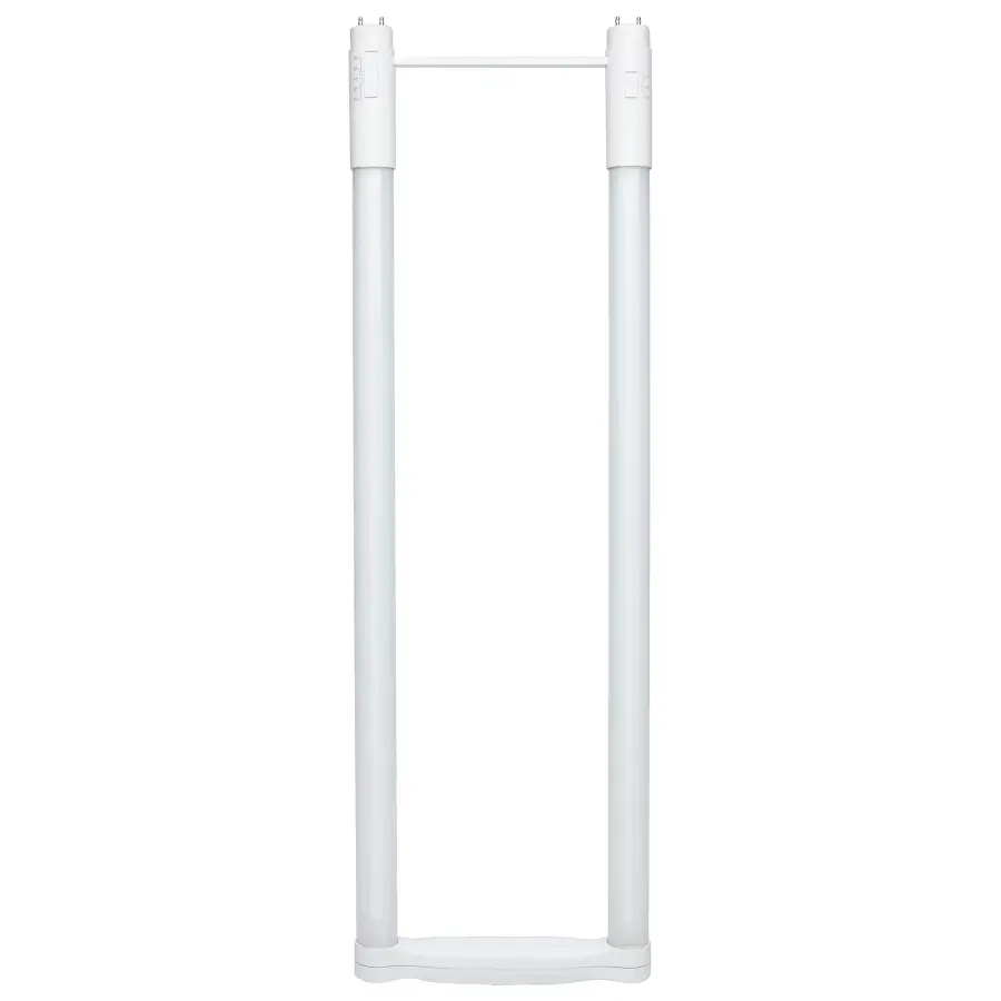 11.5/13/15 Wattage Selectable T8 U-Bend LED - 30K/35K/40K/50K/65K CCT Selectable - 6-Inch - Frost Finish - 120-277 Range Voltage - Image 1