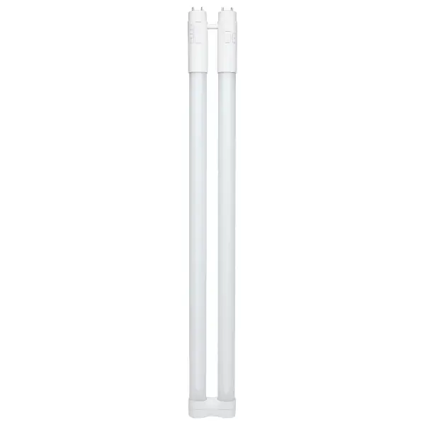 11.5/13/15 Wattage Selectable T8 U-Bend LED - 30K/35K/40K/50K/65K CCT Selectable - 1-Inch - Frost Finish - 120-277 Range Voltage - Image 1