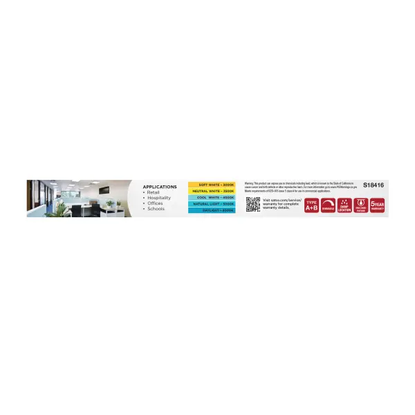 8 Watt PLL LED - 2G11 Base - 30K/35K/40K/50K/65K CCT Selectable - Type A/B - 120-277 Volt - Image 9
