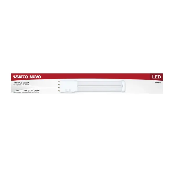 10 Watt PLL LED - 2G11 Base - 30K/35K/40K/50K/65K CCT Selectable - Type A/B - 120-277 Volt - Image 6