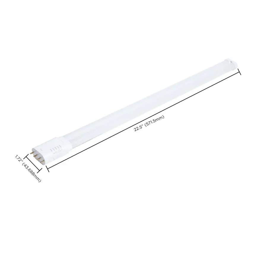 22 Watt PLL LED - 2G11 Base - 30K/35K/40K/50K/65K CCT Selectable - Type A/B - 120-277 Volt - Image 14