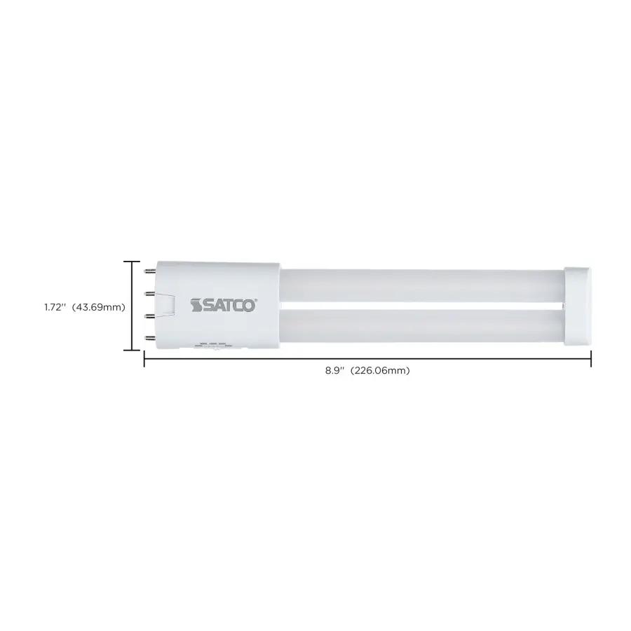 8.5 Watt PLL LED - 2G11 Base - 30K/35K/40K/50K/65K CCT Selectable - Ballast Bypass - 120-277 Volt - Image 10