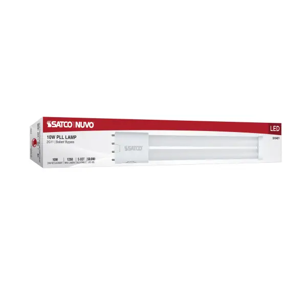 10 Watt PLL LED - 2G11 Base - 30K/35K/40K/50K/65K CCT Selectable - Ballast Bypass - 120-277 Volt - Image 8