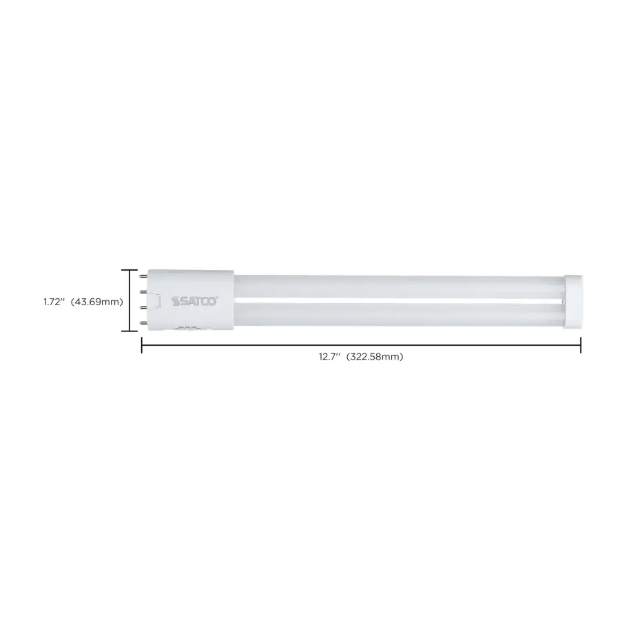 10 Watt PLL LED - 2G11 Base - 30K/35K/40K/50K/65K CCT Selectable - Ballast Bypass - 120-277 Volt - Image 10