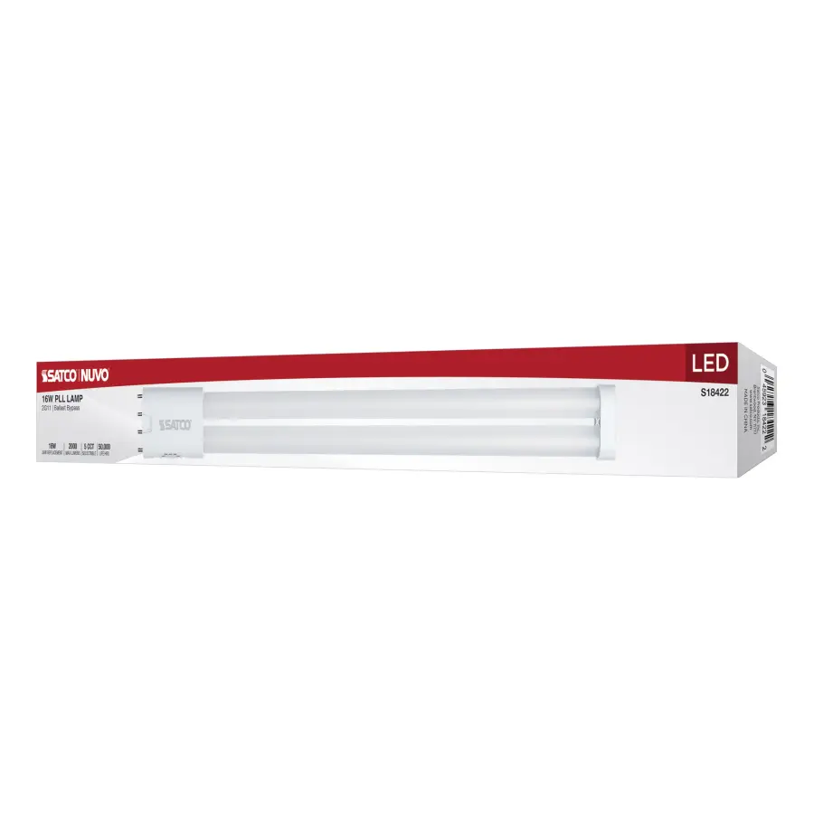 16 Watt PLL LED - 2G11 Base - 30K/35K/40K/50K/65K CCT Selectable - Ballast Bypass - 120-277 Volt - Image 9