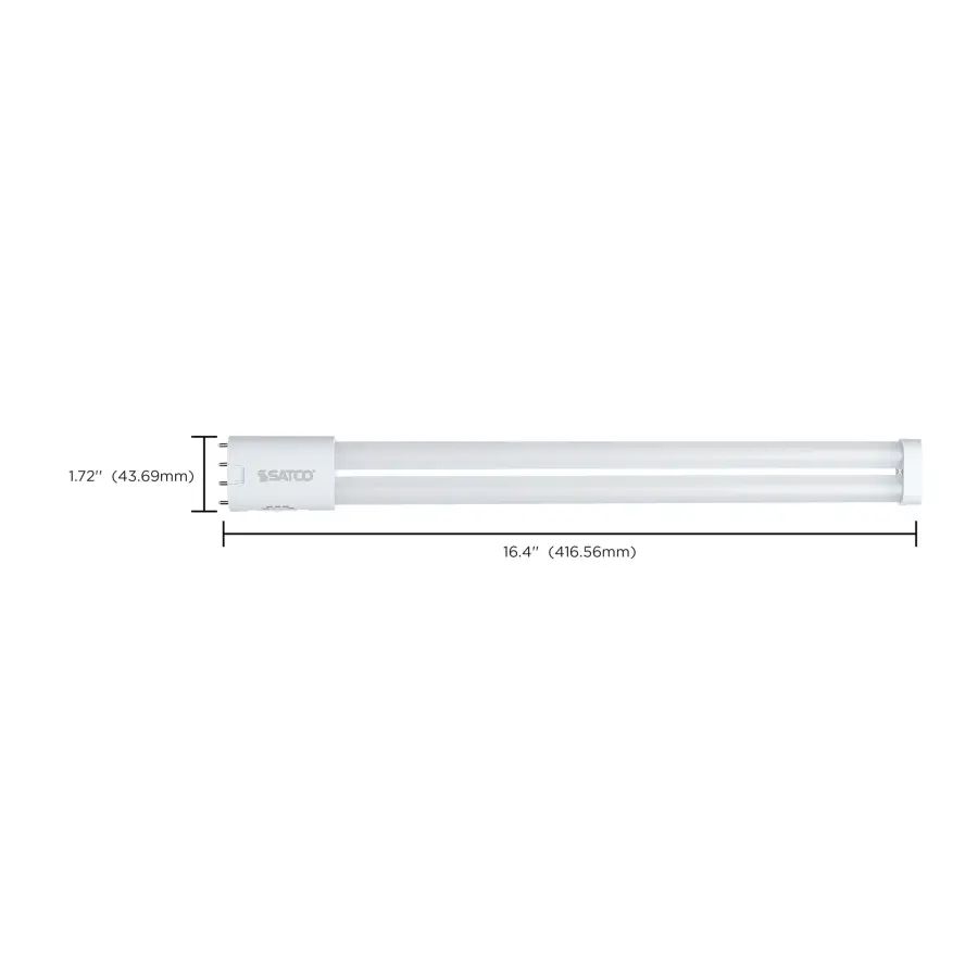 16 Watt PLL LED - 2G11 Base - 30K/35K/40K/50K/65K CCT Selectable - Ballast Bypass - 120-277 Volt - Image 10