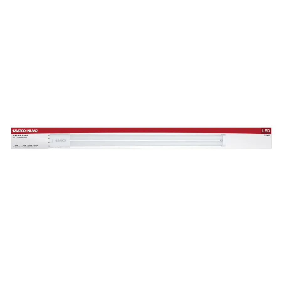 20 Watt PLL LED - 2G11 Base - 30K/35K/40K/50K/65K CCT Selectable - Ballast Bypass - 120-277 Volt - Image 4