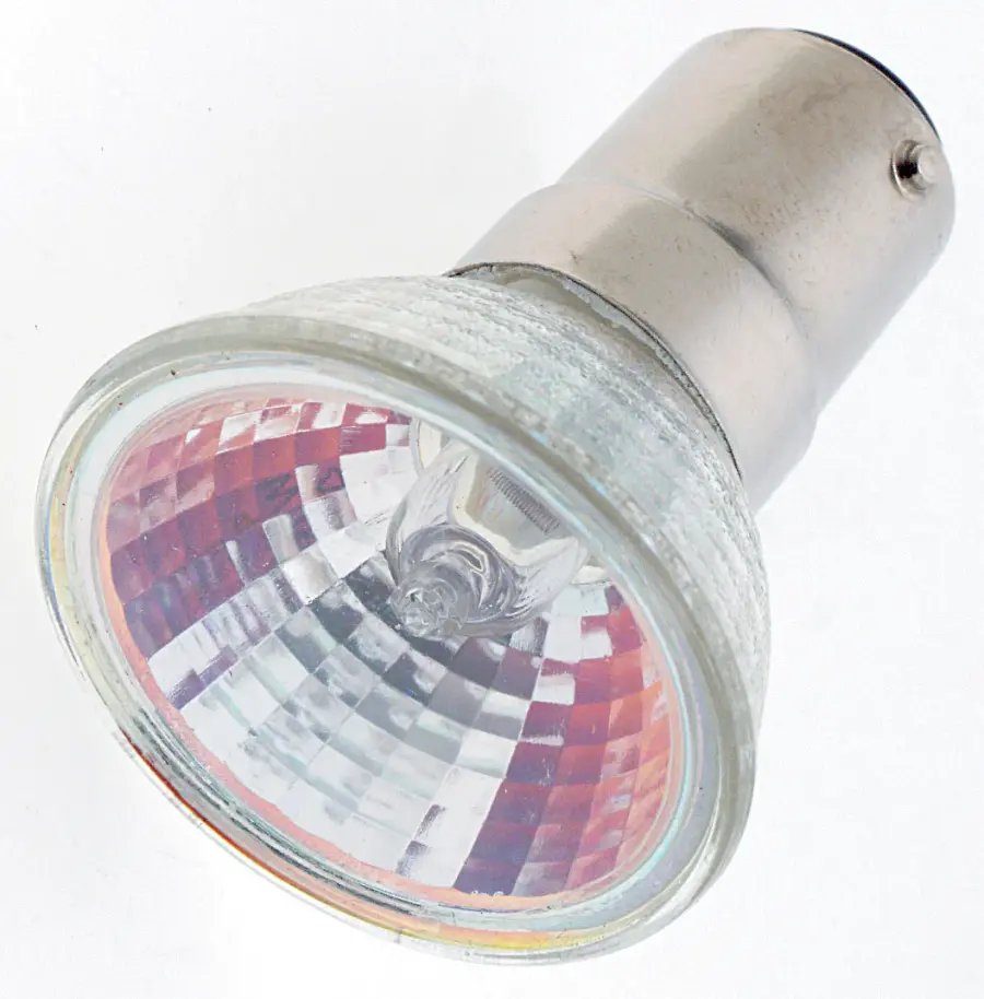 20 Watt - Halogen - MR11 - FSV/C - 2000 Average rated hours - DC Bay base - 12 Volt