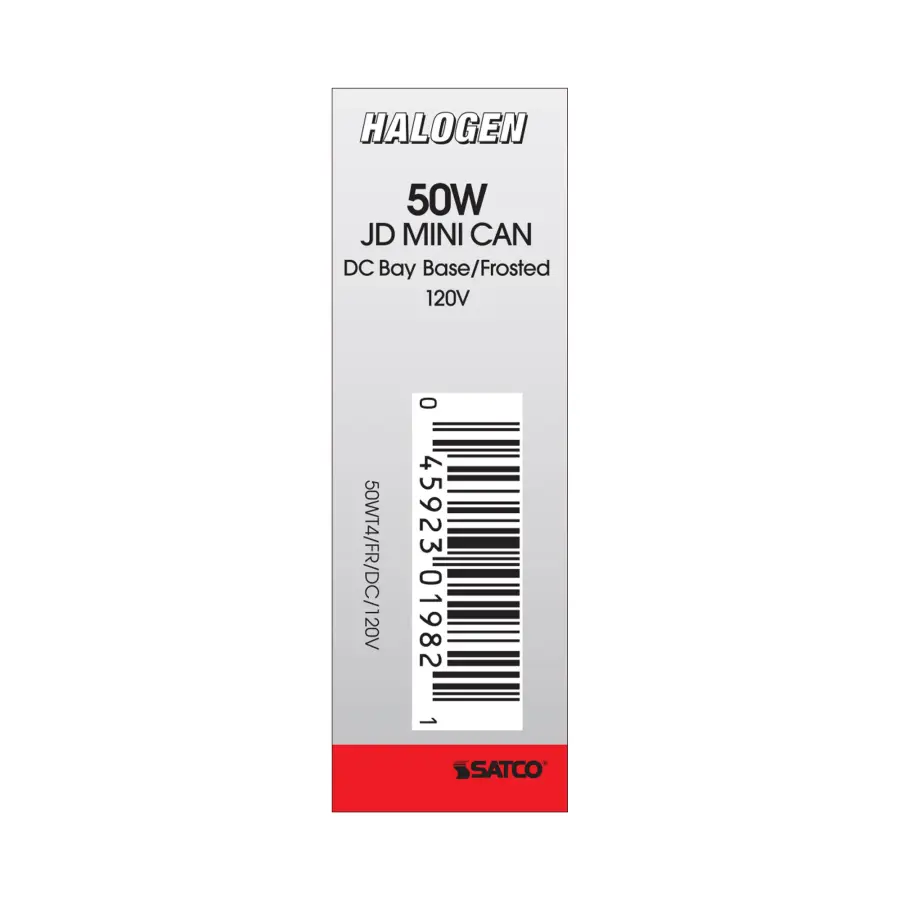 50 Watt - Halogen - T4 - Frosted - 2000 Average rated hours - 675 Lumens - DC Bay base - 120 Volt - Image 4