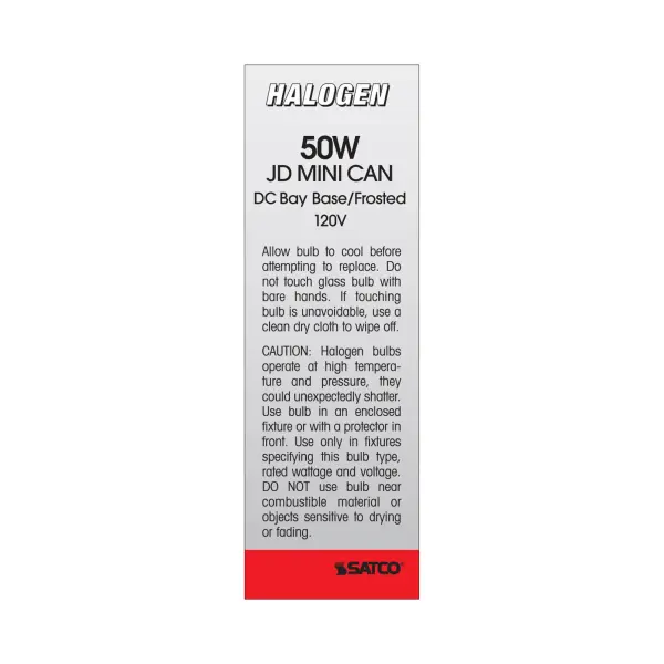 50 Watt - Halogen - T4 - Frosted - 2000 Average rated hours - 675 Lumens - DC Bay base - 120 Volt - Image 5