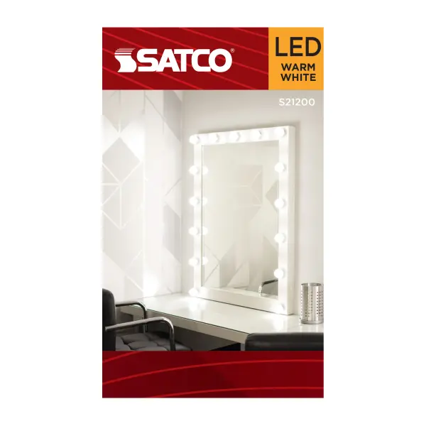 3 Watt G16.5 LED Filament - Clear - Candelabra base - 90 CRI - 2700K - 120 Volt - Image 6
