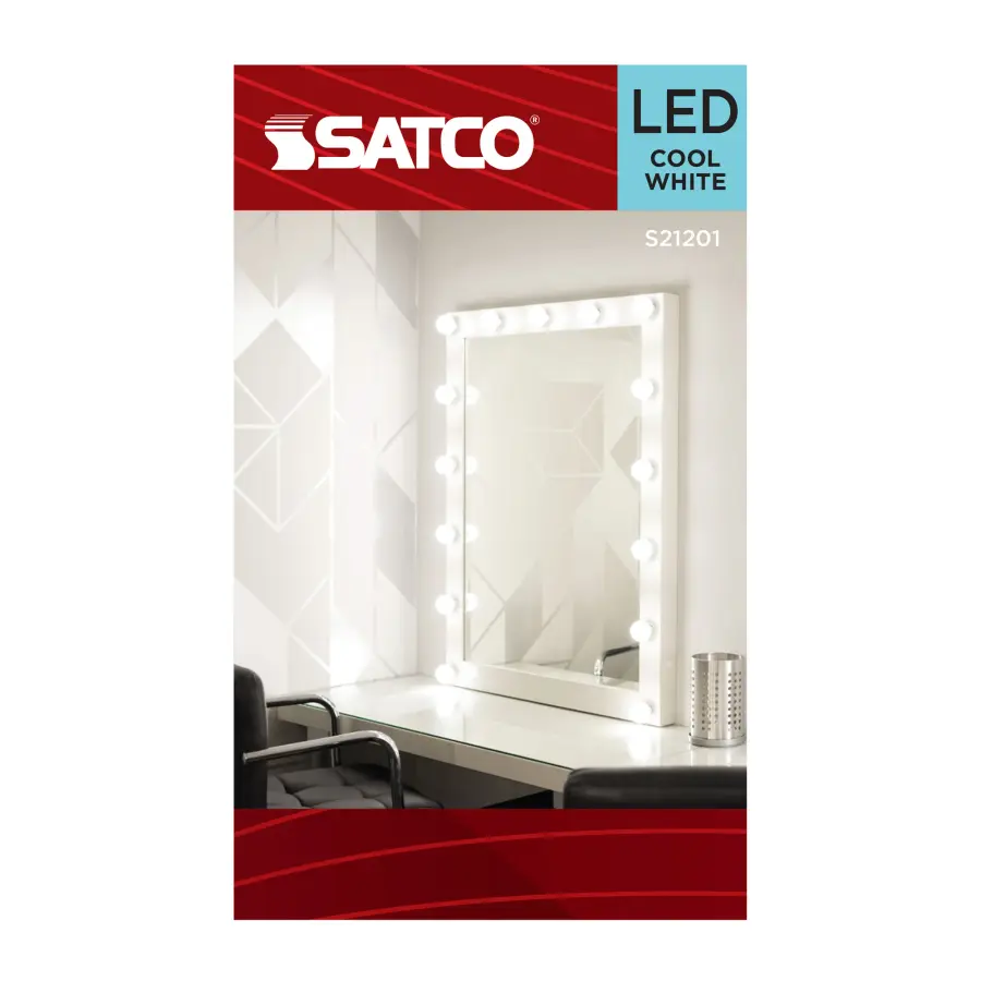 3 Watt G16.5 LED Filament - Clear - Candelabra base - 90 CRI - 4000K - 120 Volt - Image 5