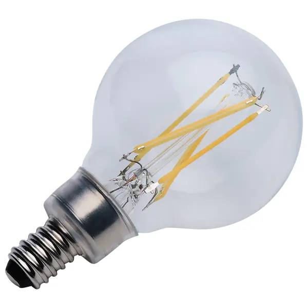 4 Watt G16.5 LED Filament - Clear - Candelabra base - 90 CRI - 3000K - 120 Volt - Image 13