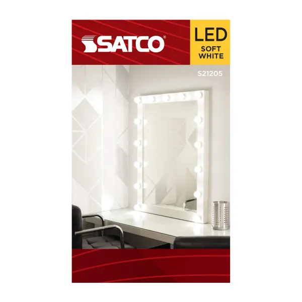 4 Watt G16.5 LED Filament - Clear - Candelabra base - 90 CRI - 3000K - 120 Volt - Image 6