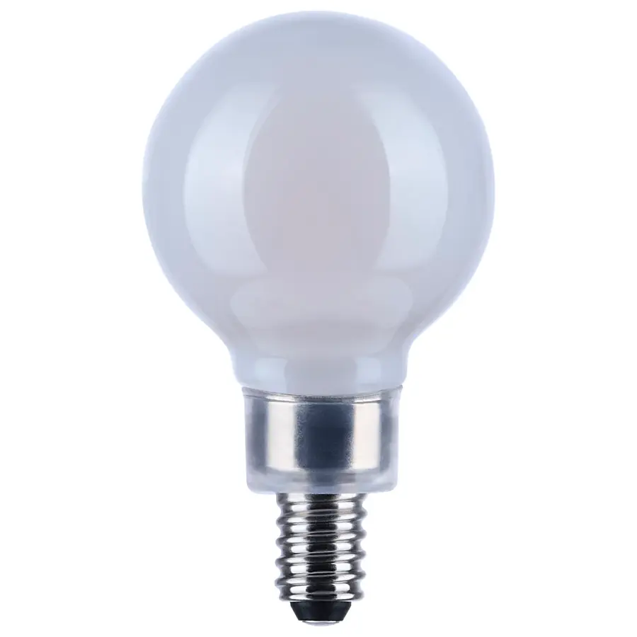5.5 Watt G16.5 LED Filament - White - Candelabra base - 90 CRI - 4000K - 120 Volt - Image 1