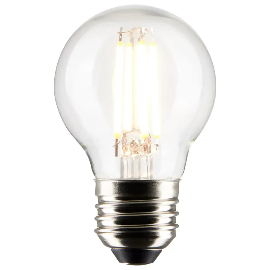 5.5 Watt G16.5 LED Filament - Clear - Medium base - 90 CRI - 4000K - 120 Volt - Image 2