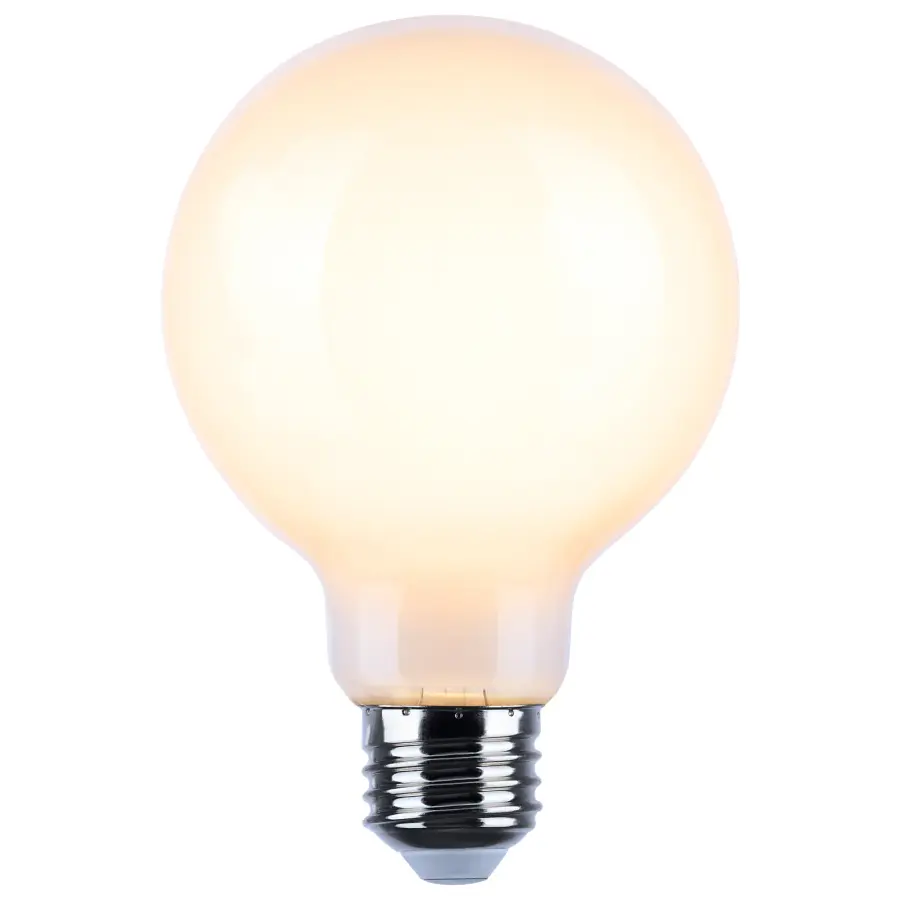 6 Watt G25 LED Filament - White - Medium base - 90 CRI - 3000K - 120 Volt - Image 2
