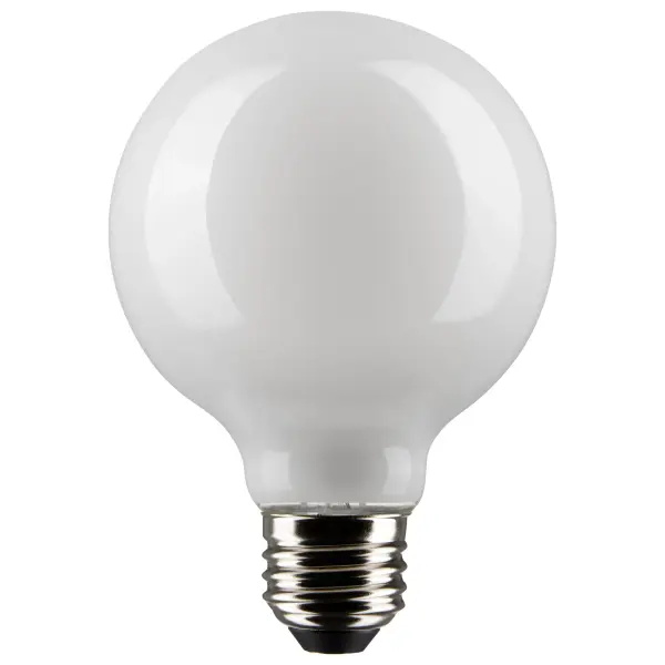 Satco's 6-watt LED lamp is traditional, yet contemporary with its sleek finish and energy saving LED technology. Elegantly illuminate any room in the house with this dimmable, globe shaped bulb. Sophisticated and modern, this lamp delivers 15,000 hours of cool white light.
