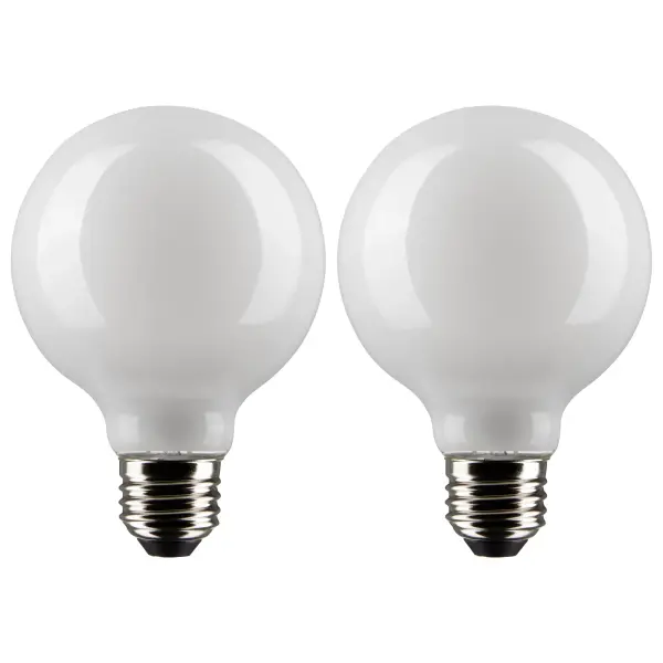 4.5 Watt G25 LED Filament - White - Medium base - 90 CRI - 2700K - 120 Volt - 2 Pack - Image 3