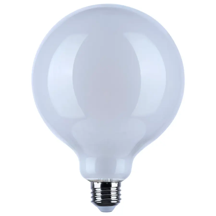 6 Watt G40 LED Filament - White - Medium base - 90 CRI - 3000K - 120 Volt - Image 1