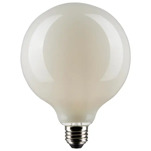 Satco's 6-watt LED lamp is traditional, yet contemporary with its sleek finish and energy saving LED technology. Elegantly illuminate any room in the house with this dimmable, globe shaped bulb. Sophisticated and modern, this lamp delivers 15,000 hours of cool white light. - alternate view