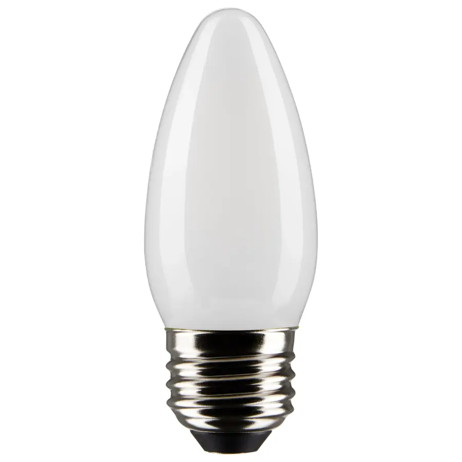 4 Watt B11 LED Filament - Frost - Medium base - 90 CRI - 3000K - 120 Volt - Image 1
