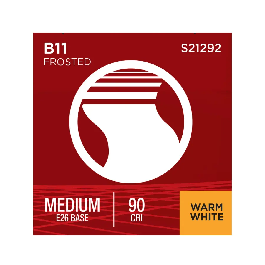 5.5 Watt B11 LED Filament - Frost - Medium base - 90 CRI - 2700K - 120 Volt - Image 12