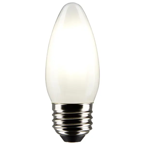 5.5 Watt B11 LED Filament - Frost - Medium base - 90 CRI - 4000K - 120 Volt - Image 2
