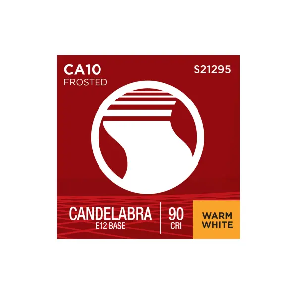 3 Watt CA10 LED Filament - Frost - Candelabra base - 90 CRI - 2700K - 120 Volt - Image 12