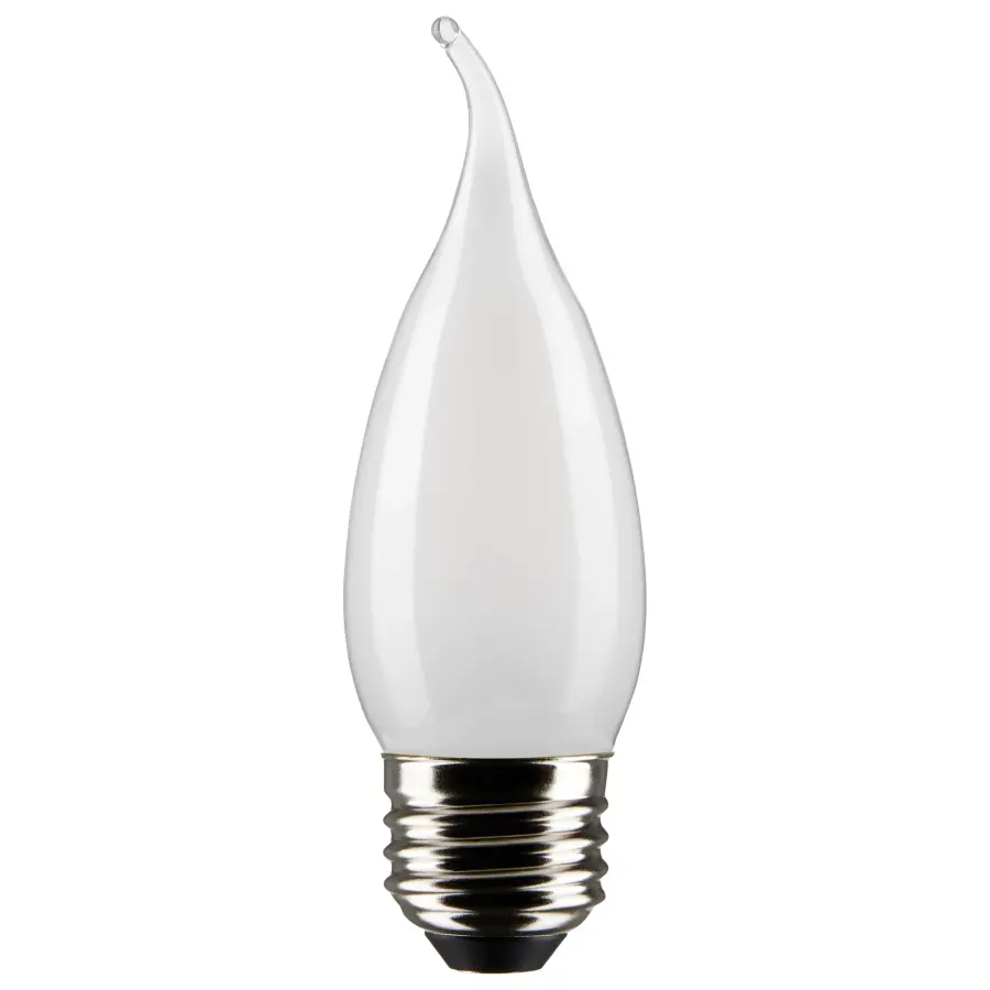 4 Watt CA10 LED Filament - Frost - Medium base - 90 CRI - 3000K - 120 Volt - Image 1