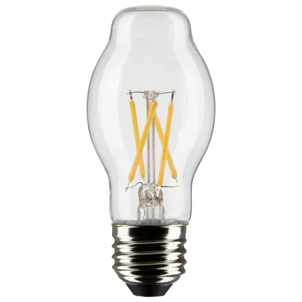 5 Watt BT15 LED Filament - Clear - Medium base - 90 CRI - 2700K - 120 Volt - Image 1