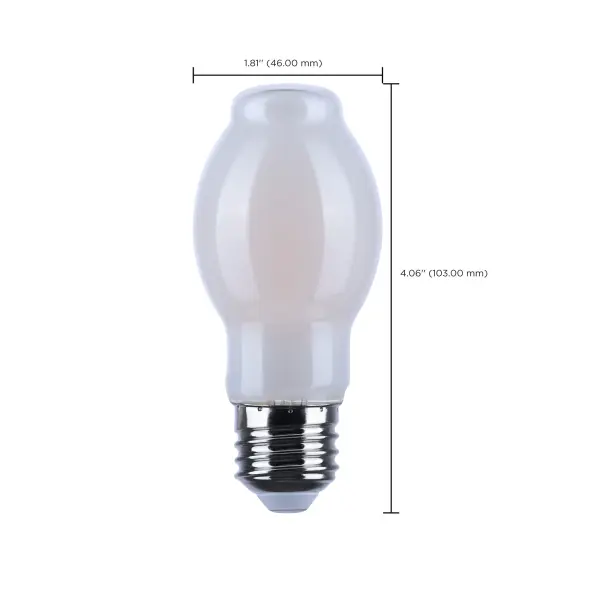 8 Watt BT15 LED Filament - White - Medium base - 90 CRI - 2700K - 120 Volt - Image 12