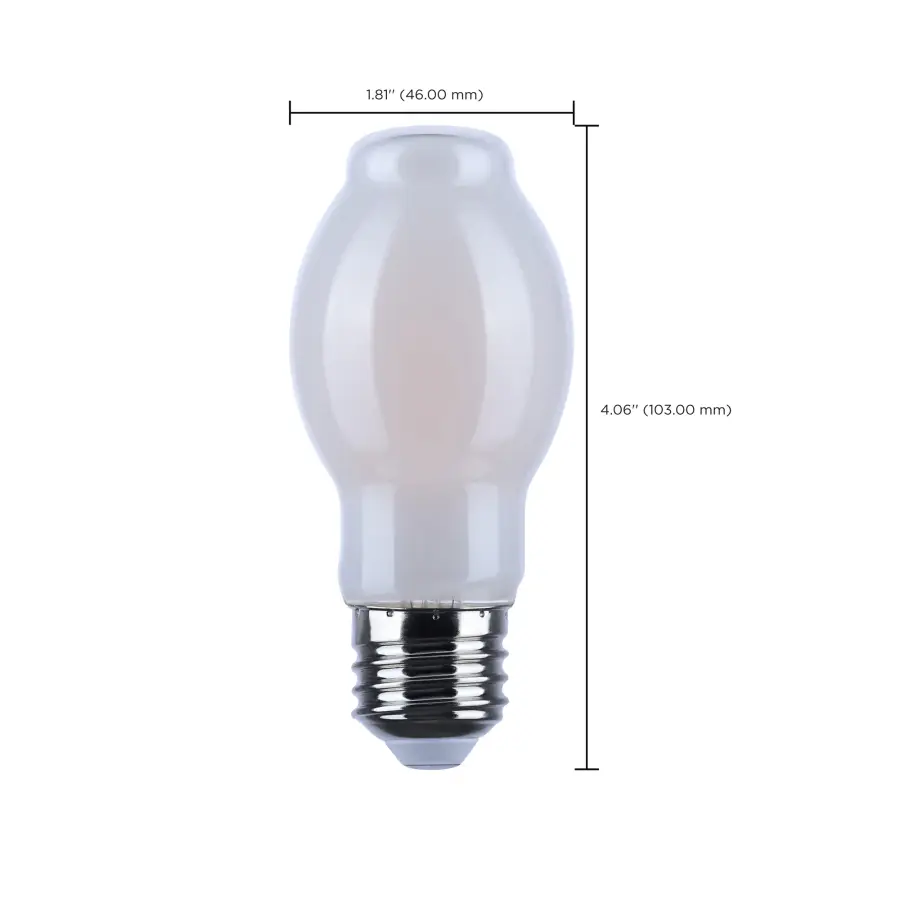 8 Watt BT15 LED Filament - White - Medium base - 90 CRI - 2700K - 120 Volt - Image 12