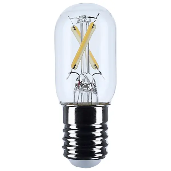 3 Watt T6.5 LED Filament - Clear - Intermediate base - 90 CRI - 3000K - Image 1