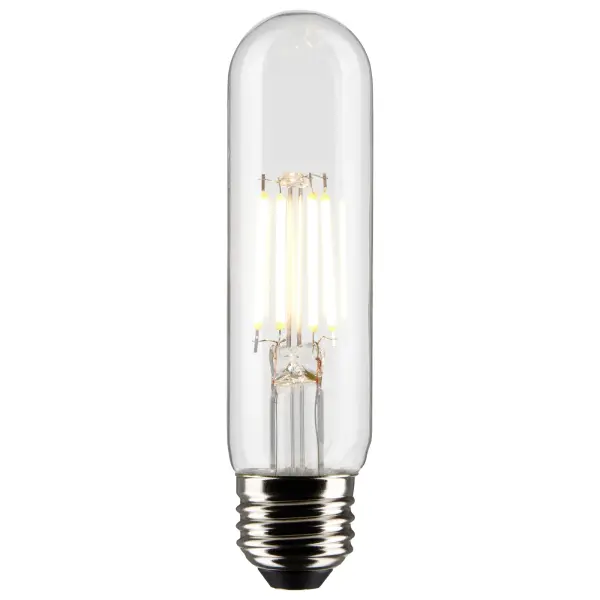 5.5 Watt T10 LED Filament - Clear - Medium base - 90 CRI - 2700K - 120 Volt - Image 2