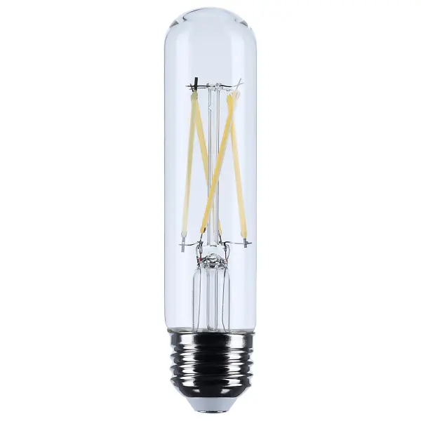 5.5 Watt T10 LED Filament - Clear - Medium base - 90 CRI - 4000K - 120 Volt - Image 1