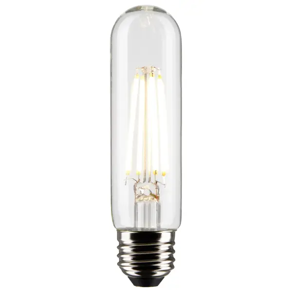 8 Watt T10 LED Filament - Clear - Medium base - 90 CRI - 3000K - 120 Volt - Image 2