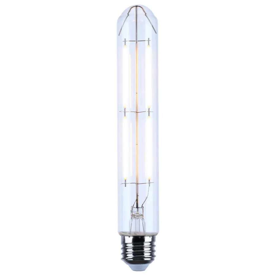 8 Watt T9 LED Filament - Clear - Medium base - 90 CRI - 3000K - 120 Volt - Image 2