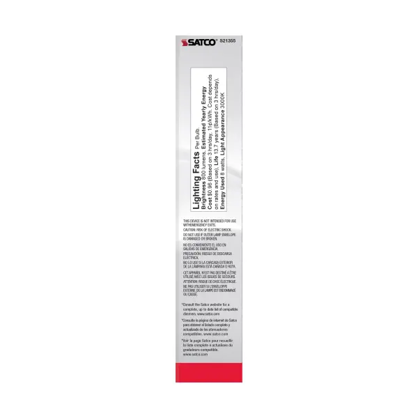 8 Watt T9 LED Filament - Clear - Medium base - 90 CRI - 3000K - 120 Volt - Image 6