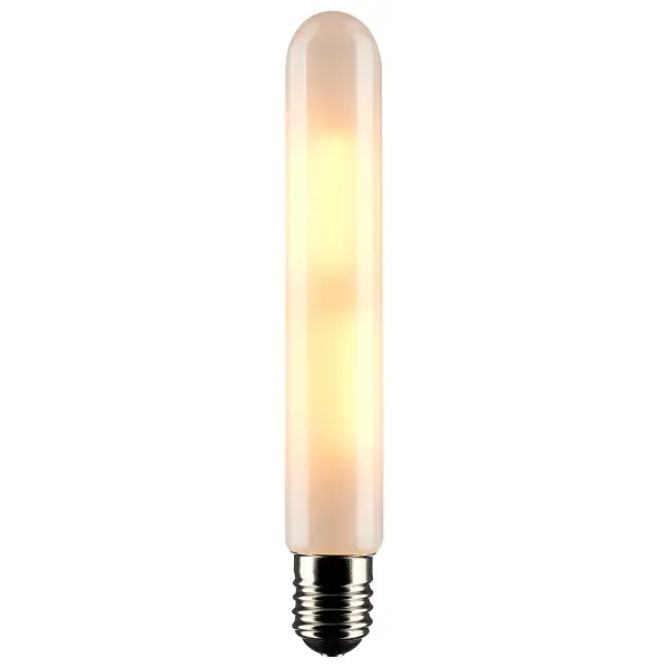 4 Watt T6.5 LED Filament - Frosted - Intermediate Base - 3000K - 360 Lumens - 120 Volt - Image 2