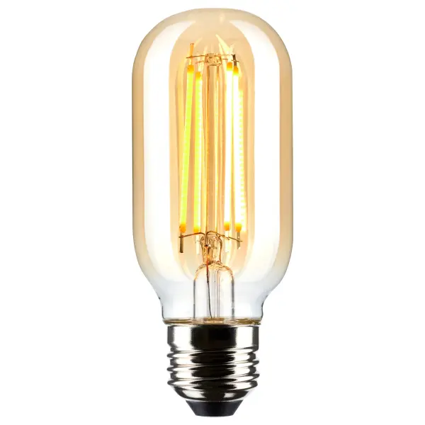 5.5 Watt T14 LED Filament - Clear - Medium Base - 2000K - 500 Lumens - 120 Volt - Image 2